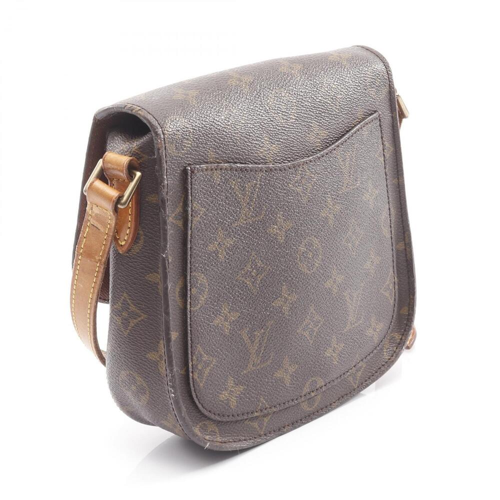 Louis Vuitton Leather Monogram Cloud Saint Bag Canvas Brown Shoulder